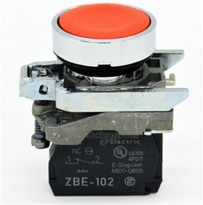XB4-BA42 Modular Metal Push Button Electrical Switch For Machines And ...