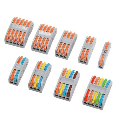 Household quick terminal block high current splicing type wire connector 5 pin LED light connectors terminals