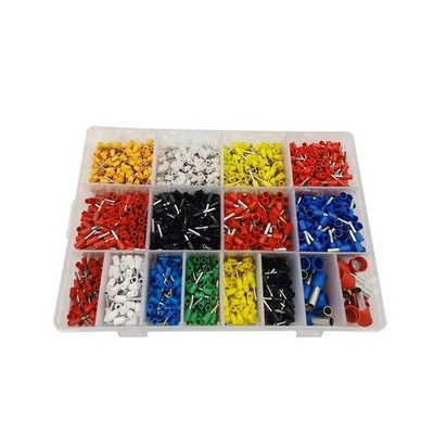 Colorful Tube Type Electric Ferrules Lug Pre Insulated Cable Crimp Connectors Terminals