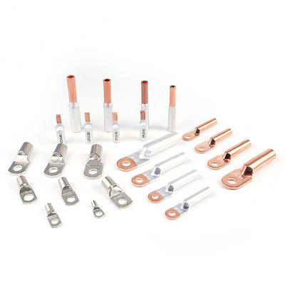 SC Series Peephole Copper Wire Nose Ring Cable Crimp Connectors Lug Non Insulated