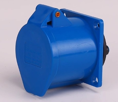 3 Pin 32A Industrial Concealed Socket 220v Three-Phase Industrial Waterproof Socket
