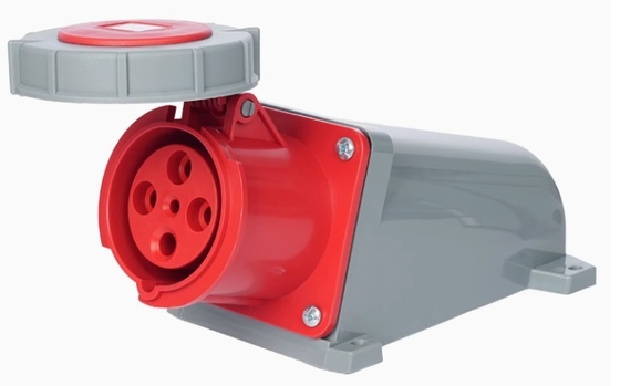 4 Outlets 63A IP67 Industrail Waterproof Socket 3pin 4in 5pin Exposed And Concealed Sockets