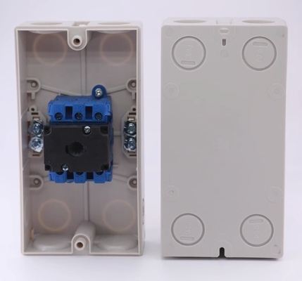 IP65 Waterproof Three-phase Rotary Isolation Disconnect Switch Rotary Cam Switch With Box