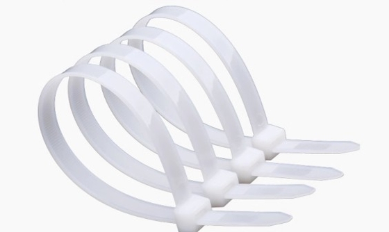 300mm Multi Purpose Disposable Nylon Cable Tie White 250mm Plastic Self Locking Tie