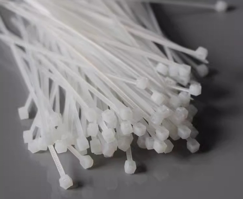 300mm Multi Purpose Disposable Nylon Cable Tie White 250mm Plastic Self Locking Tie
