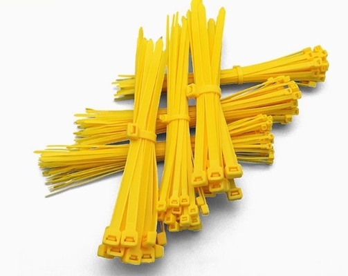 2.5*200 PA66 Color Adjustable Self Locking Nylon Cable Zip Ties 200mm Durable For Industrial
