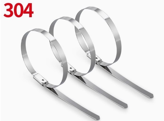 1000mm Self Locking Zip Ties Adjustable Durable Stainless Steel Industrial Corrosion Resistant Metal