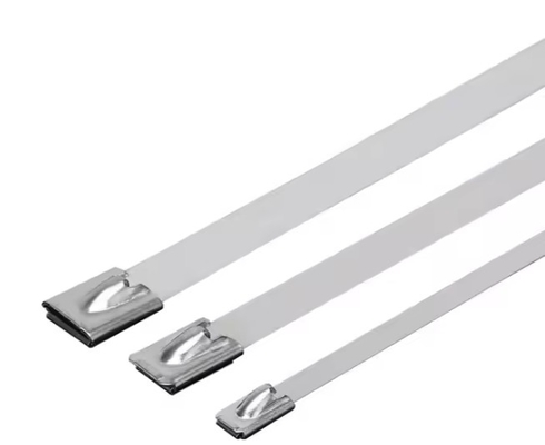 Durable 304 Heavy Duty Self Locking Stainless Steel Cable Ties For Bundling