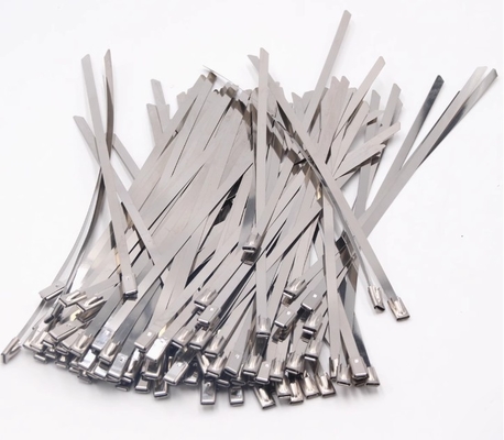 Durable 304 Heavy Duty Self Locking Stainless Steel Cable Ties For Bundling